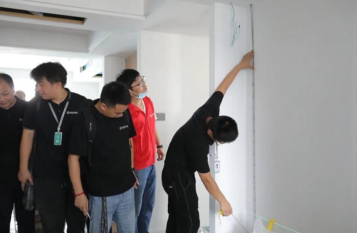 巡检篇恒彩家装第109期品质工程大巡检现场总结